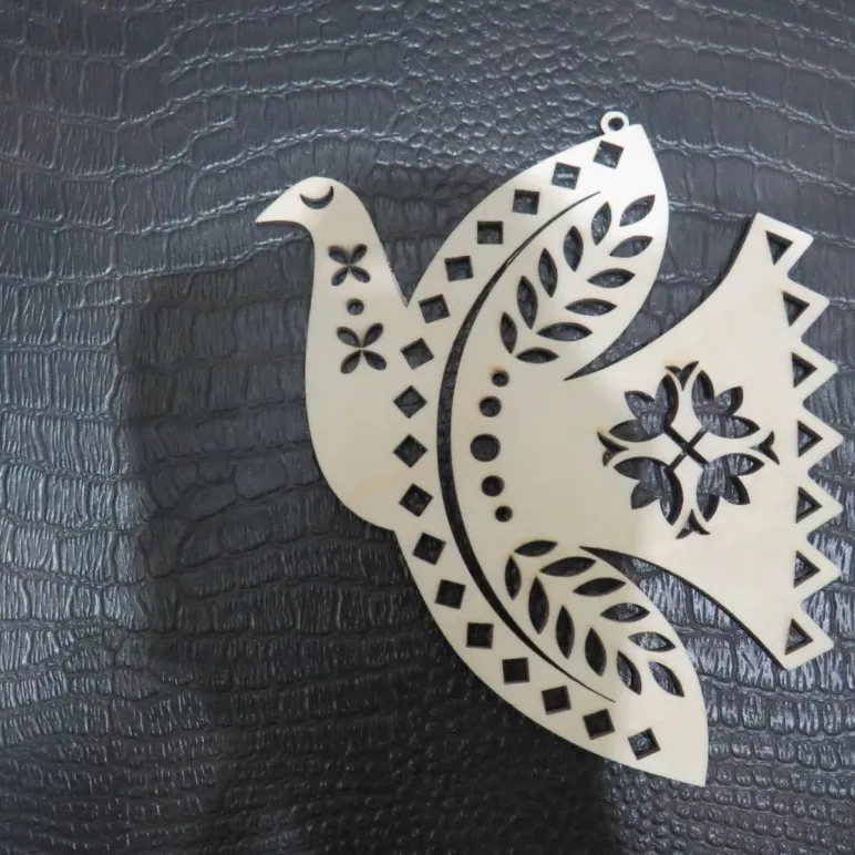 Набор резных фигурок из дерева «Ажурная сказка» (5шт, 10-12 см)